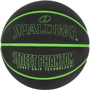 Spalding Street Phantom 29.5" Outdoor Basketball - Neon Green/Black