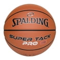 thumbnail interactive-video image 1 of Spalding Super Tack Pro Composite Leather Basketball, Size 7 (29.5"), 1 of 11