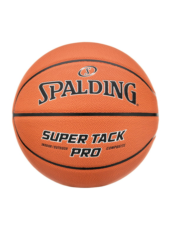 Spalding Super Tack Pro Indoor and Outdoor Basketball, 29.5 In.
