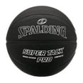 thumbnail image 1 of Spalding Super Tack Pro Composite Leather Basketball Blackout Edition - Size 7, 29.5", 1 of 7
