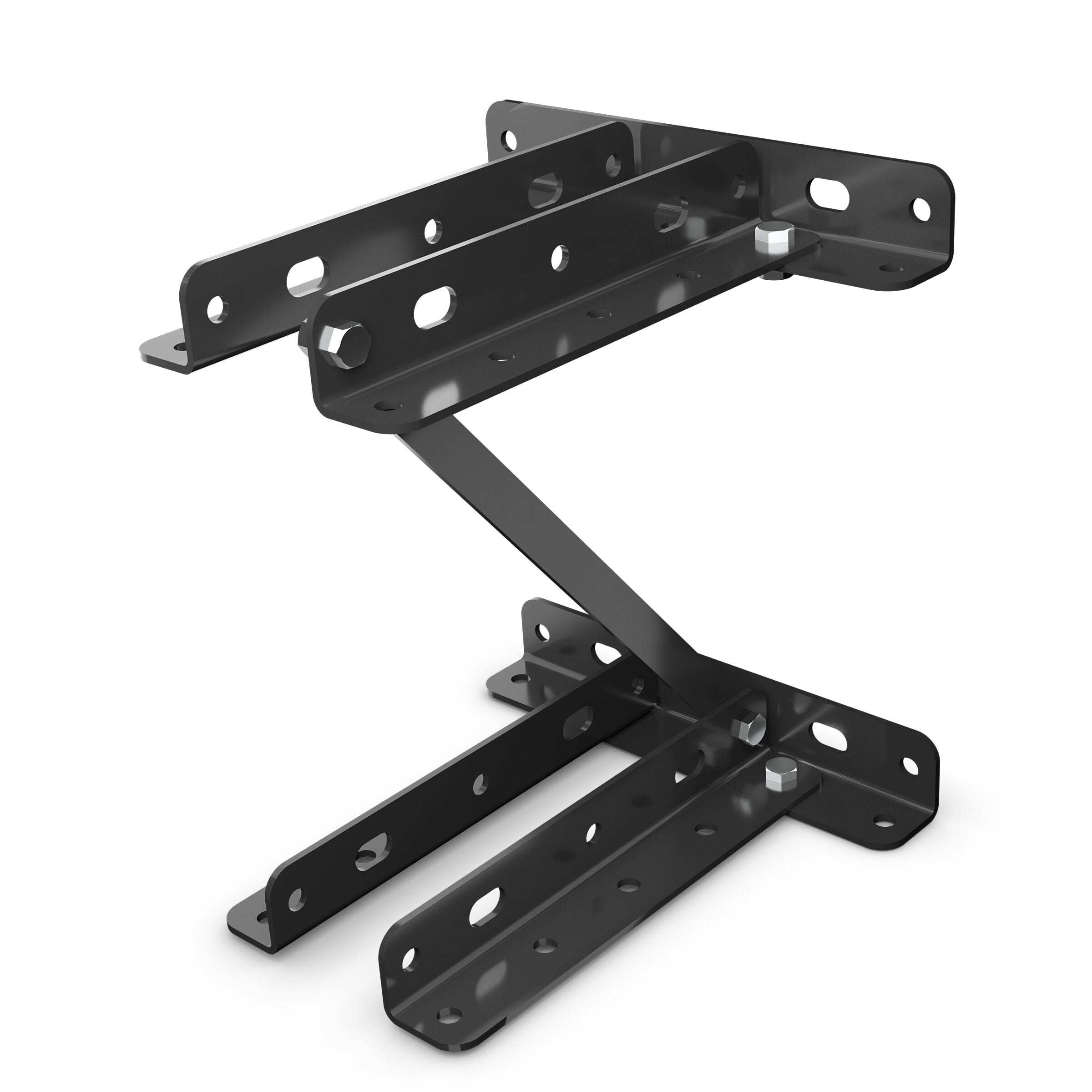 Universal Black Steel Ceiling Mount Basketball Bracket