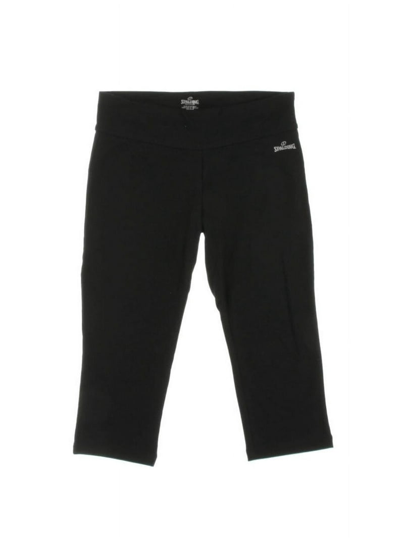 Spalding Women's Authentic Stretch Cotton Workout Capri Leggings
