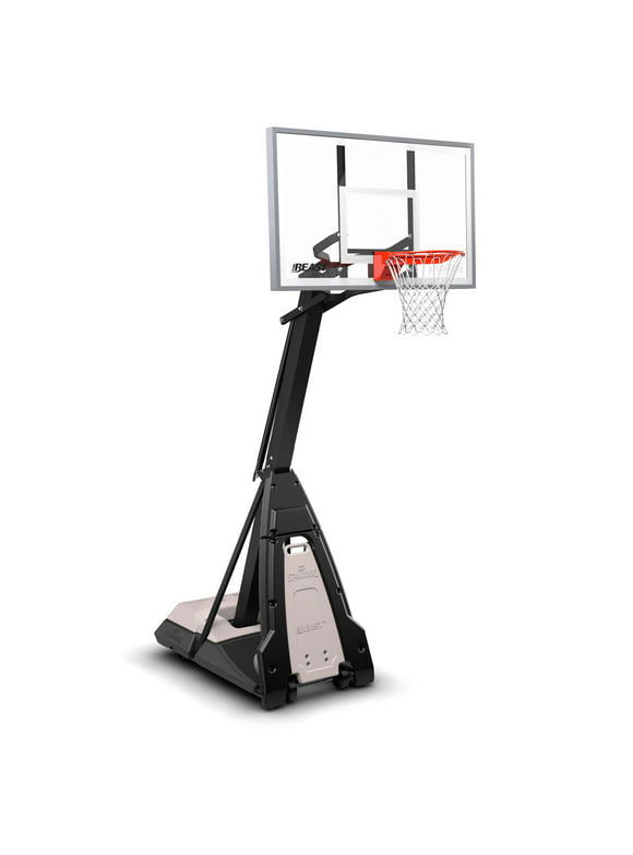 Spalding the Beast® 60 In. Glass Portable Basketball Hoop System