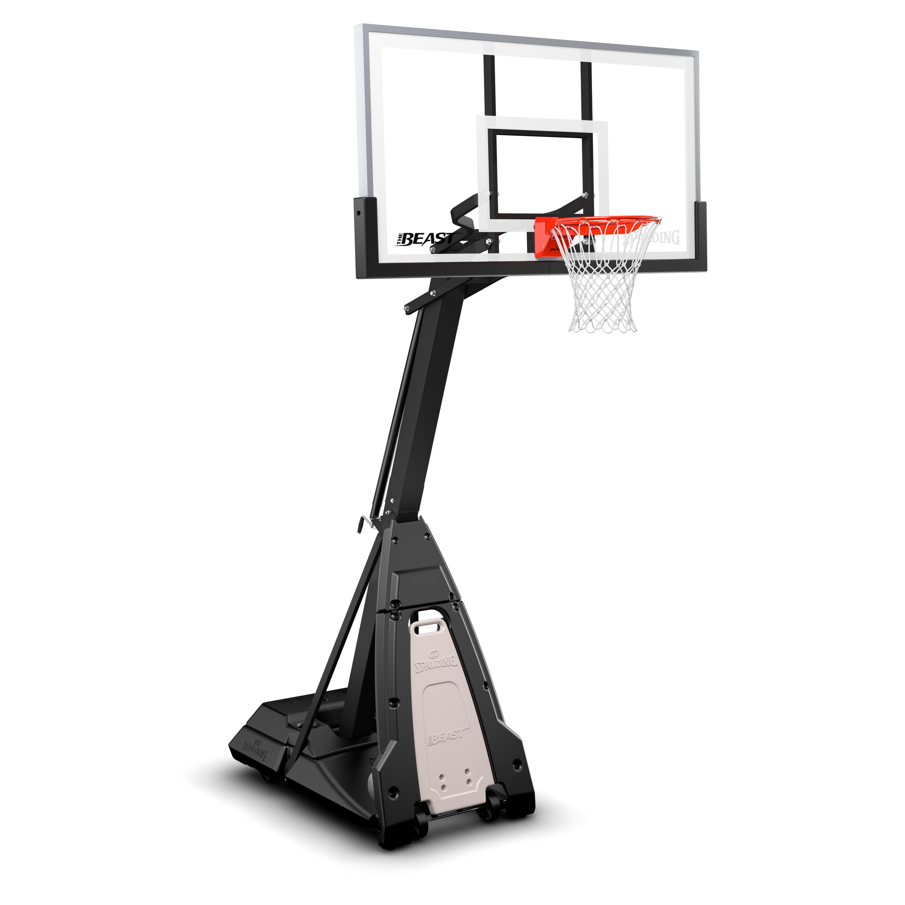 Spalding The Beast 72 In. Acrylic Portable Basketball Hoop System