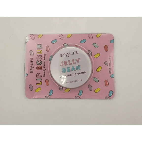 Spalife Scented Lip Scrub/ Jelly Bean/ Gently Exfoliating Treatment