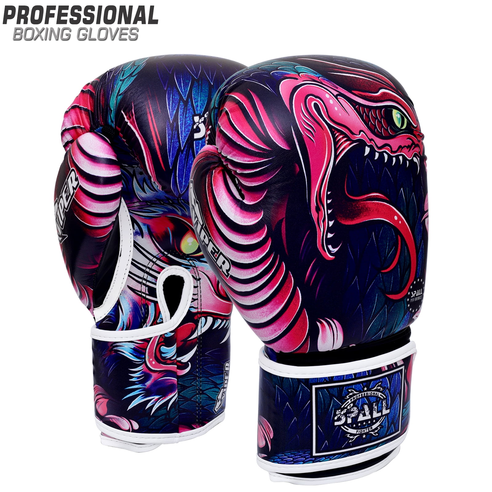 Spall Pro US MMA, Boxing Gloves, Kickboxing, Muay Thai Boxing Leather
