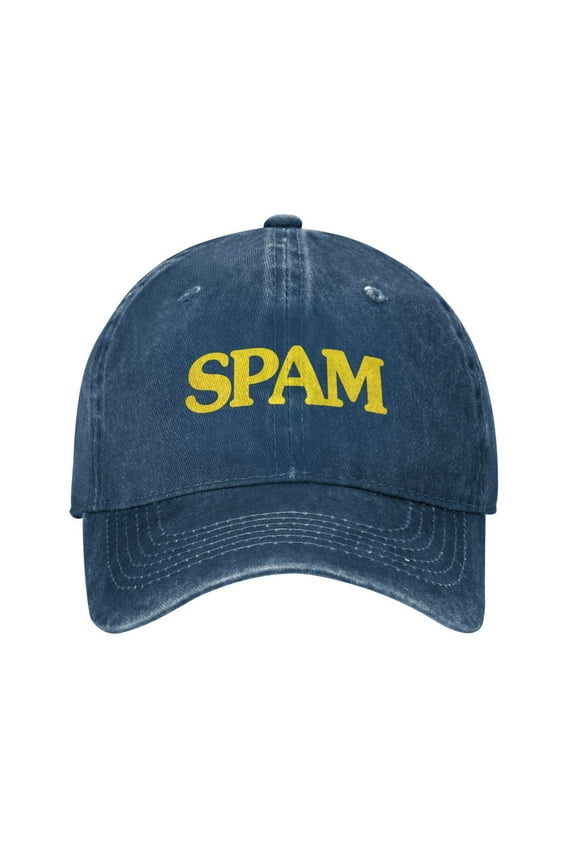 Spam Adult Adjustable Classic Washed Casquette Cap Hat Baseball Cap For Man For Woman