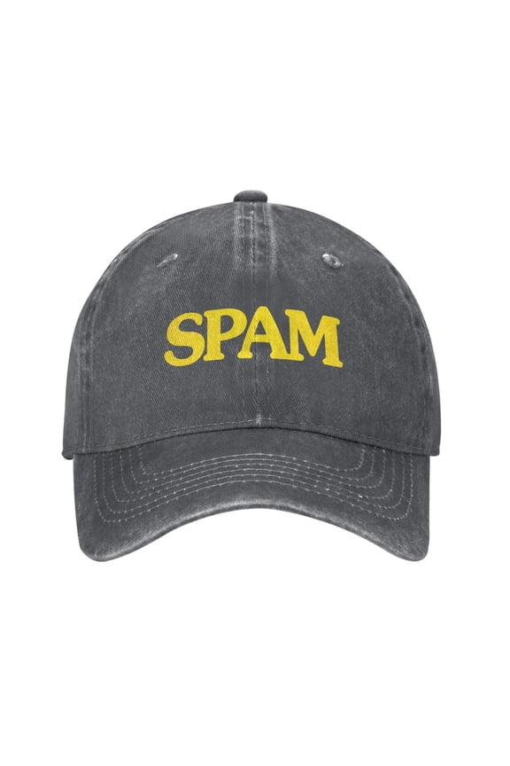 Spam Adult Adjustable Classic Washed Casquette Cap Hat Baseball Cap For Man For Woman