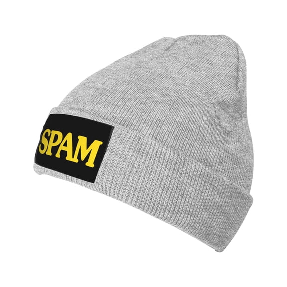 Spam Knit Beanie Acrylic Knitted Hat Men Beanie Winter Warm Beanies Women Casual Skullies Outdoor