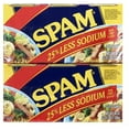 thumbnail image 1 of Hormel Spam 25% Reduced Sodium 12 Ounce, Pack of 6, 1 of 4