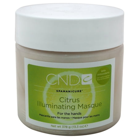 Spamanicure Citrus Illuminating Masque by CND for Unisex - 13.3 oz Masque