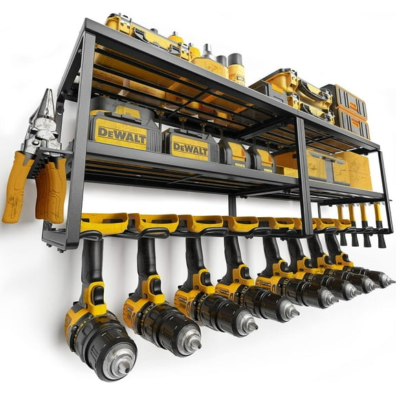 Spampur Thickened Frame Tool Boxes and Organizers, ‎Alloy Steel Black, 2 Pack