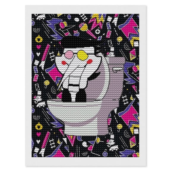 Spamton Deltarune Picture Paintings Canvas Diamond Art Prints Wall Hang Decoration Home Game Gifts