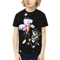 thumbnail image 1 of Spamton Deltarune Youth T-shirt Short Sleeve Graphic Tops Breathable Shirt Tees, 1 of 9