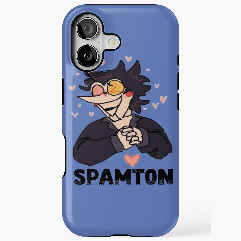 Spamton Neo Meme Retro Pixel Cartoon Graphic Case for iPhone 17 16 15