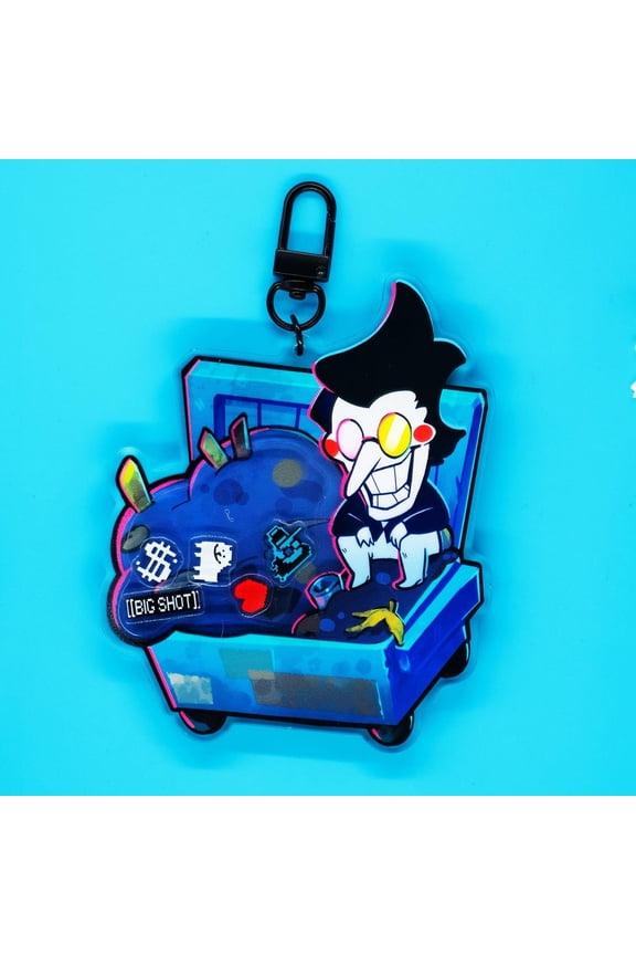 Spamton Trash House - Acrylic Charm (1 keychain)
