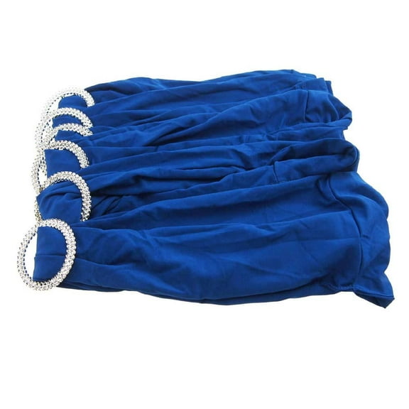 Spandex Chair Sash with Buckles, 13-Inch, 6-Piece, Royal Blue