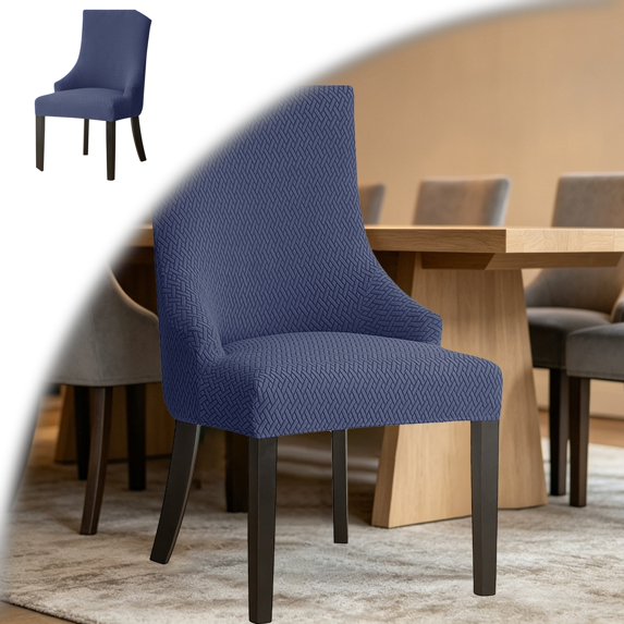 Spandex Chair Slipcover, Stretch Chair Cover Slipcover, Removable Washable Dining Chair Cover for Dining Room Decoration