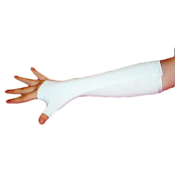 Spandex Clown Glove Extenders (White)