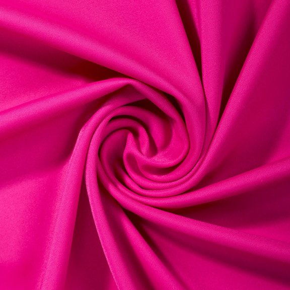 Matte Milliskin Tricot Fabric (58/60 Inch) Stretch Medium Weight Wrinkle Resistant Moisture Wicking Knit By The Yard - Magenta (1 Yard)