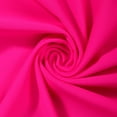 thumbnail image 1 of Matte Milliskin Tricot Fabric (58/60 Inch) Stretch Medium Weight Wrinkle Resistant Moisture Wicking Knit By The Yard - Neon Fuchsia (1 Yard), 1 of 2