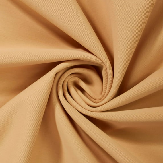 Matte Milliskin Tricot Fabric (58/60 Inch) Stretch Medium Weight Wrinkle Resistant Moisture Wicking Knit By The Yard - Nude (1 Yard)