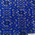 thumbnail image 1 of Stretch Nylon Spandex Fabric with Bandana Design and Foil | Spandex Palace, 1 of 16