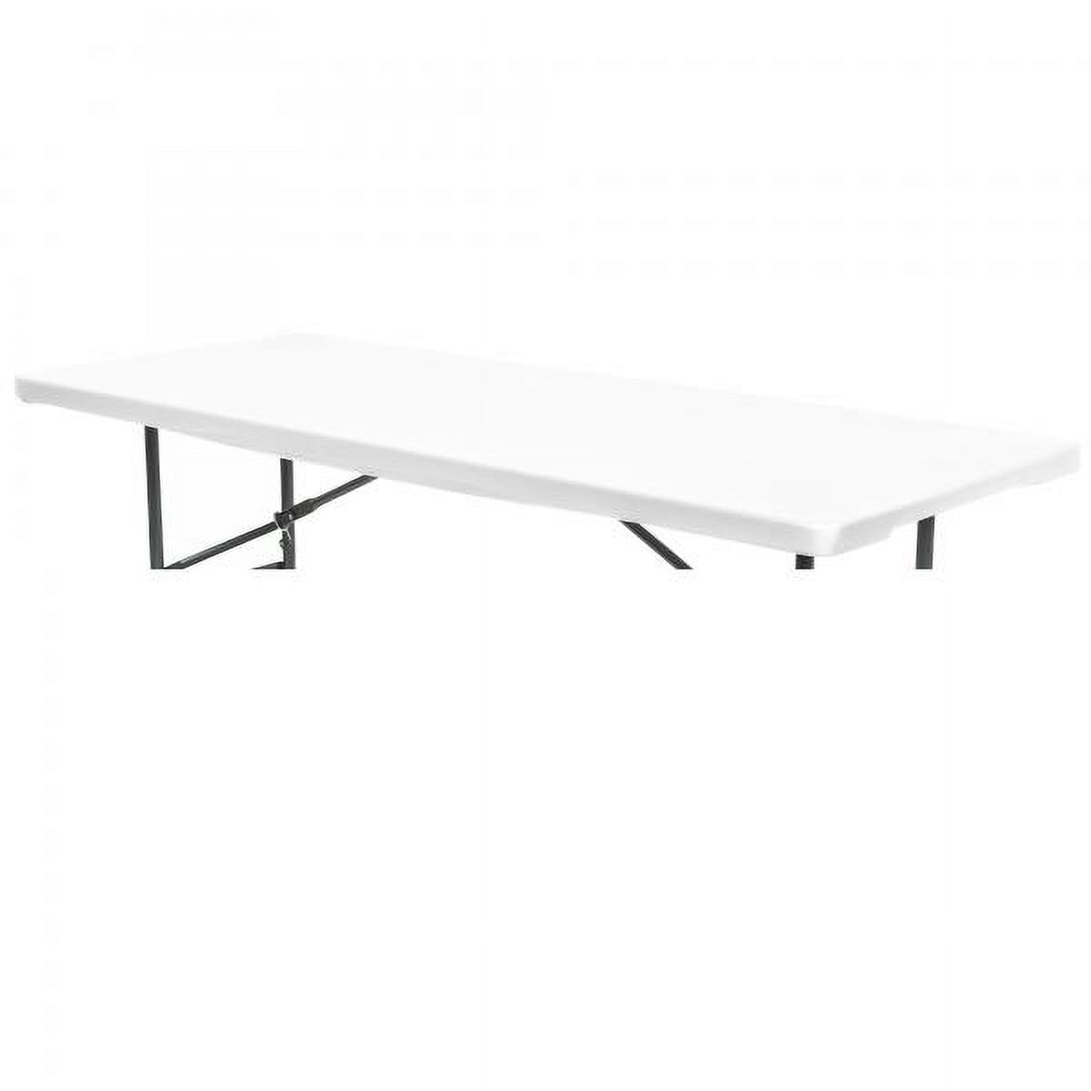 Spandex Table Top Cover 8ft White