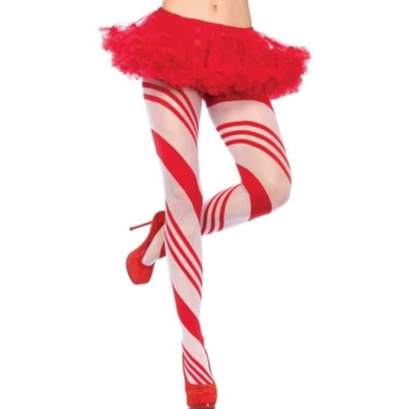 Spandex sheer candy striped pa