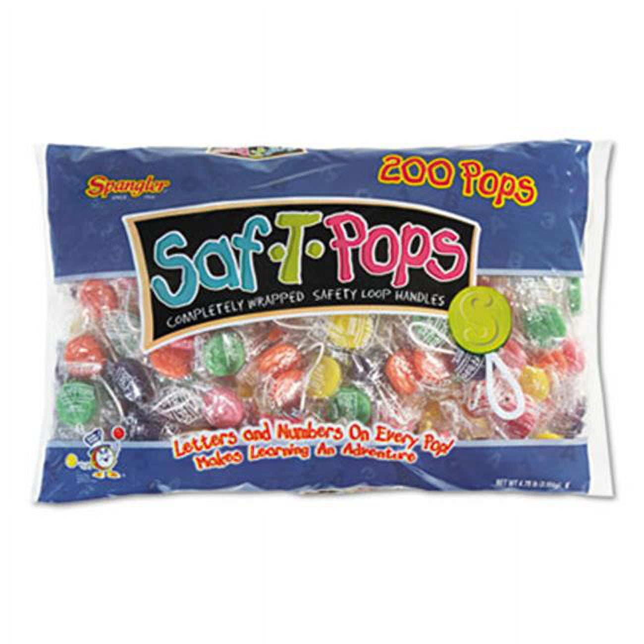 Spangler Candy 182 Saf-T-Pops - Assorted Flavors, Individually