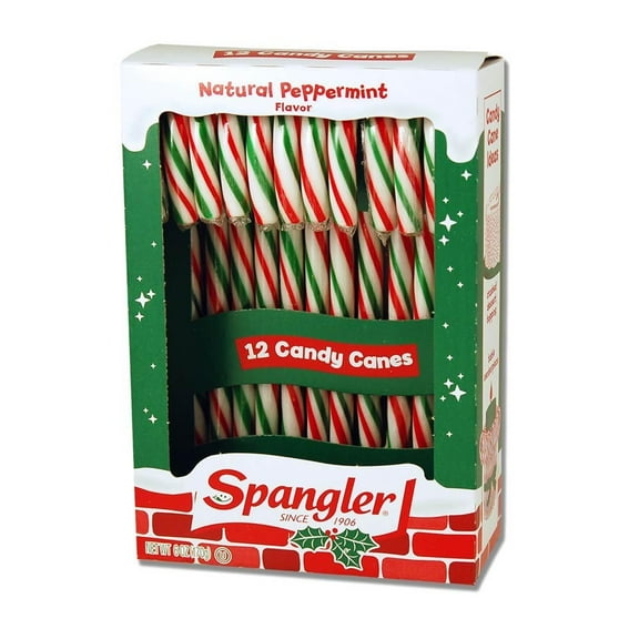 Spangler Natural Peppermint Candy Canes