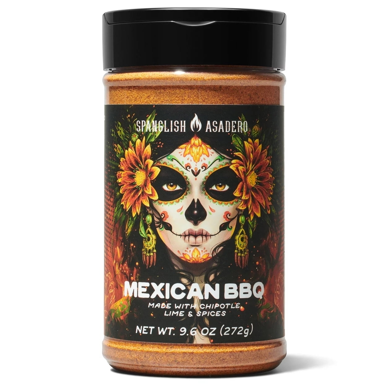 Spanglish Asadero Mexican BBQ Seasoning with Chipotle, Lime & Spices