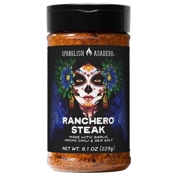 Spanglish Asadero Ranchero Steak Seasoning, 8.1 oz