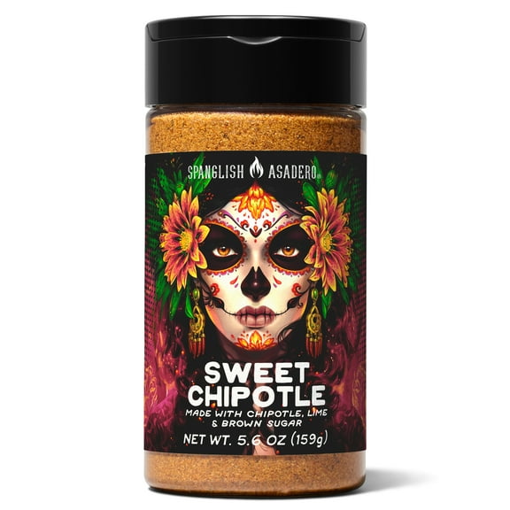 Spanglish Asadero Sweet Chipotle Seasoning, 5.6 oz