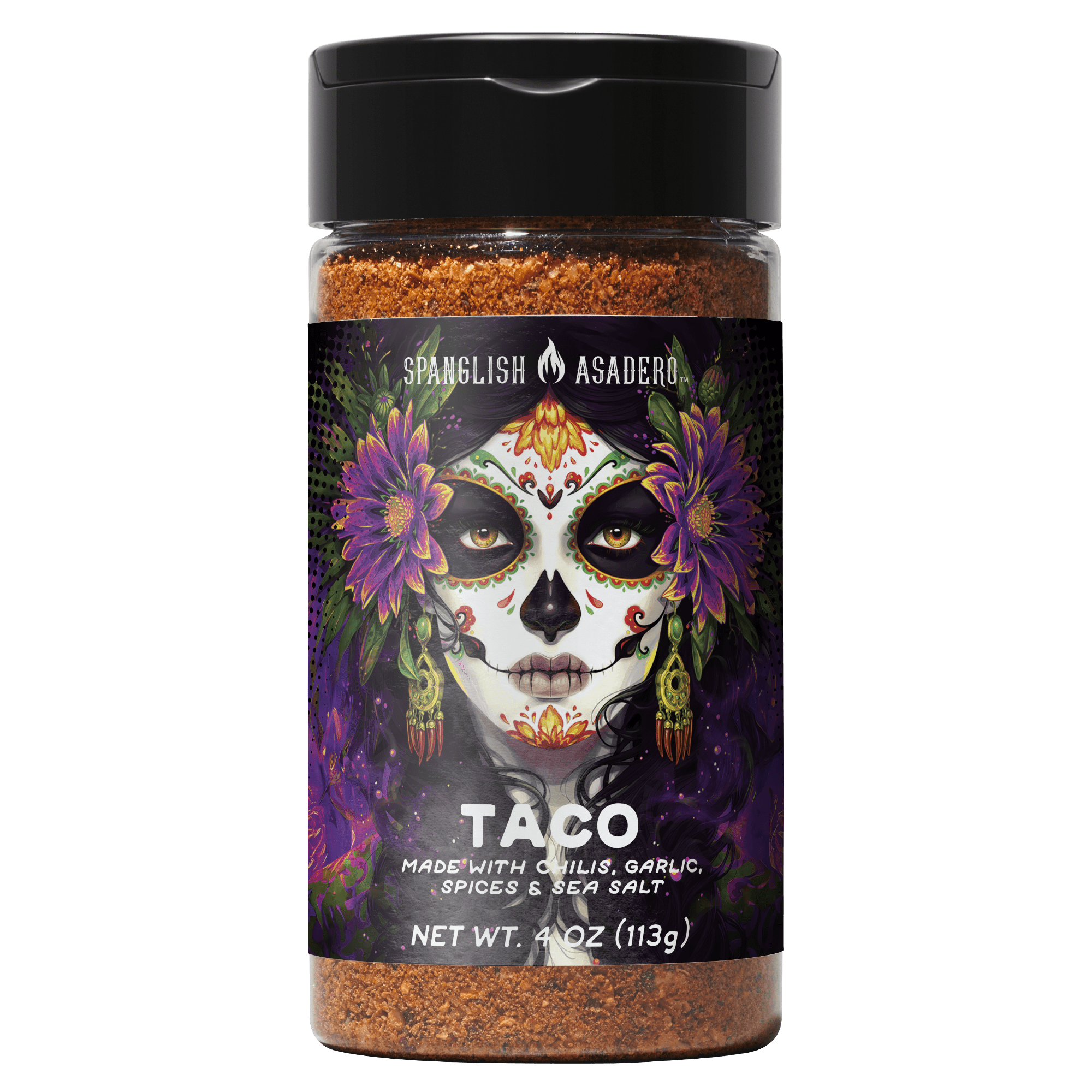 Spanglish Asadero Taco Seasoning, 4.5oz