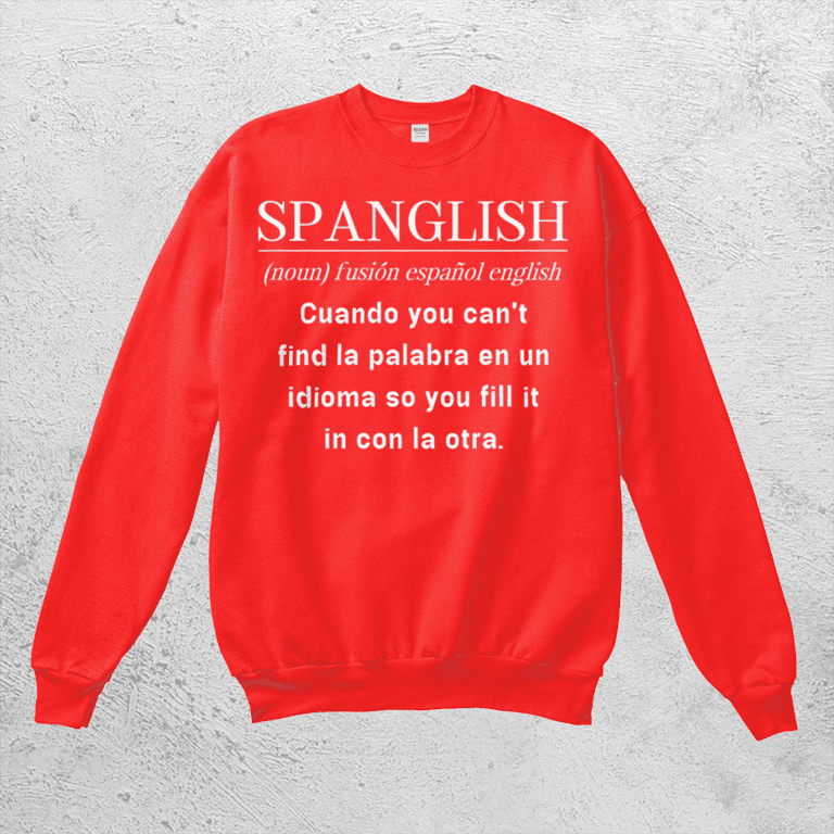 Hoodie sweater in spanish shop