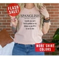 thumbnail image 1 of Spanglish Definition T-Shirt, Trendy Bilingual Tee, Bicultural Humor Shirt, Spanish Teacher Gift Shirt, 1 of 5
