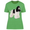 thumbnail image 1 of Spaniel Cocker Standing Sideways T-Shirt Women -Image by Shutterstock, Female Small, 1 of 2