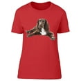 thumbnail image 1 of Spaniel Dog Is On The Floor T-Shirt Women -Image by Shutterstock, Female XX-Large, 1 of 2