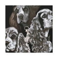 thumbnail image 1 of "Spaniel in Neoclassicism" - Canvas, 1 of 25