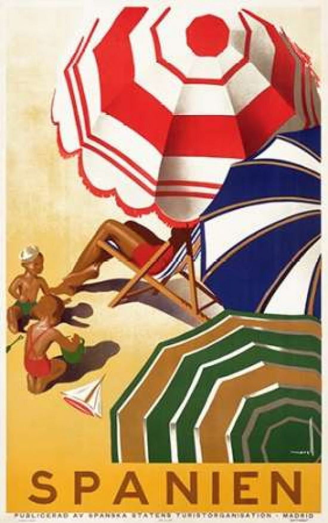 Spanien Canvas Art - Jose Morell (12 x 18)