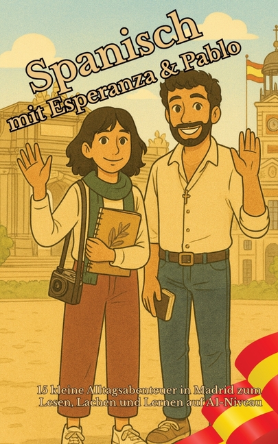 Spanisch mit Esperanza & Pablo: 15 kleine Alltagsabenteuer in Madrid zum Lesen, Lachen und Lernen auf A1-Niveau, (Paperback)