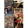 thumbnail image 1 of Spanish 4 Pack DVD Bundle: Fiesta De Charros. 4 Peliculas, Charrps De Pura Sangre, Bravas Y Violentas "4 Peliculas" JULIO ALEMAN & MARIO ALMADA, Exxceso, 1 of 5