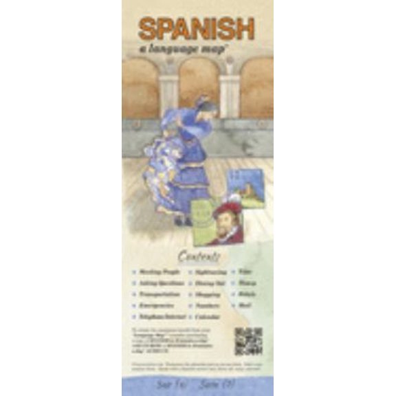 Pre-Owned SPANISH A LANGUAGE MAP Paperback