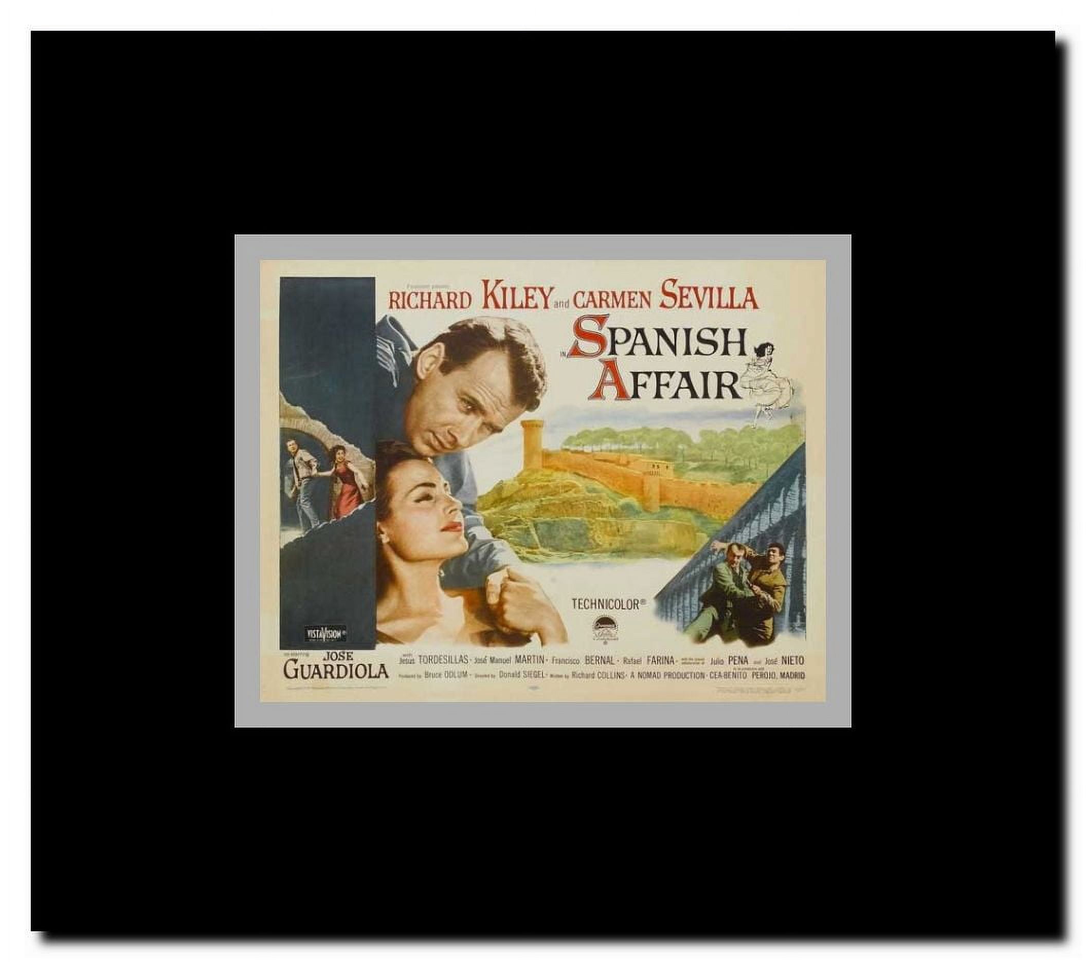 Spanish Affair Framed Movie Poster