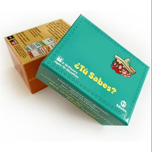 Spanish Card Game, 2025 New Bilingual Card Game, Funny Trivia Card Game