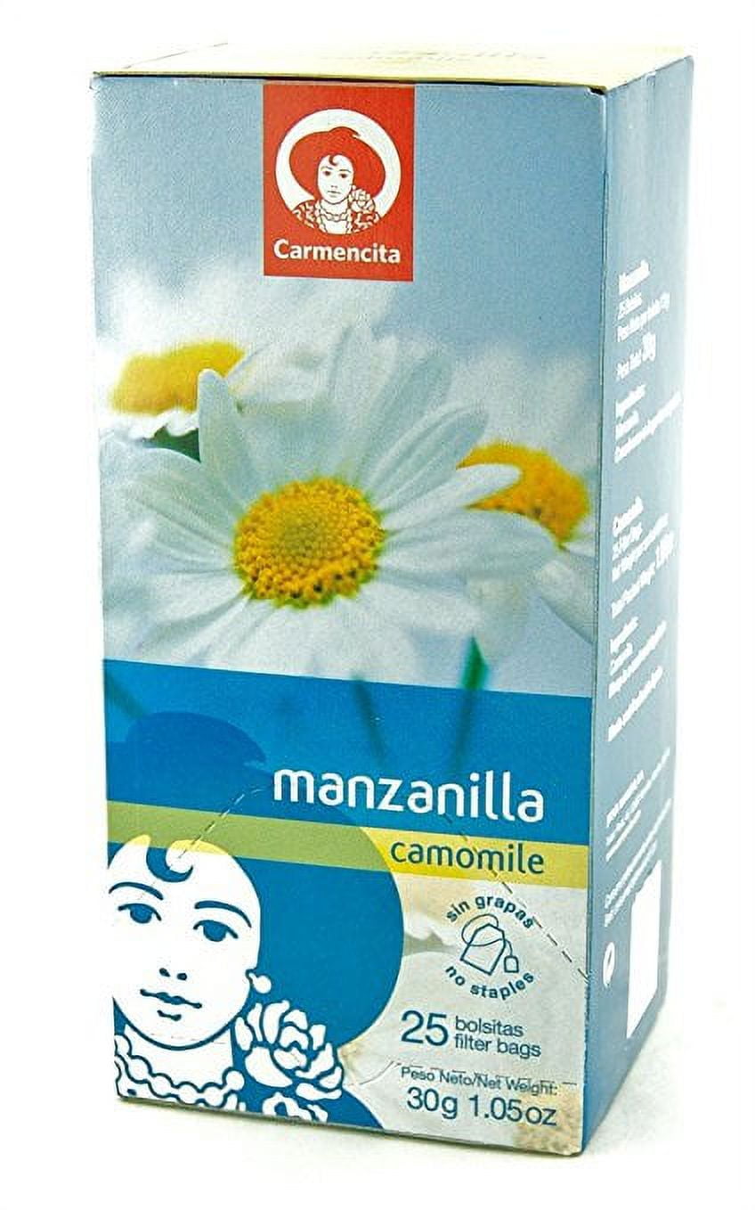 Spanish Chamomile tea / Te de Manzanilla (25 bags) - Walmart.com