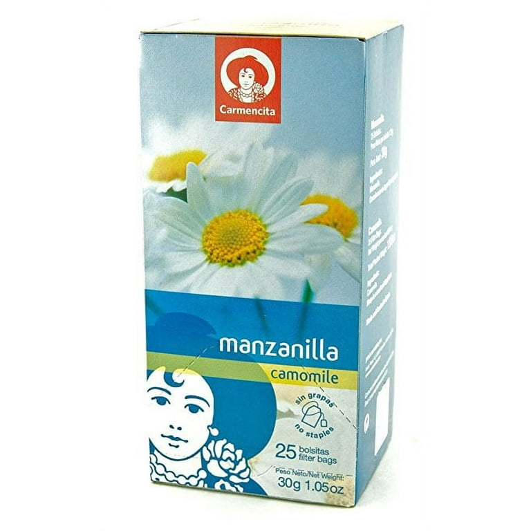 Flor de Manzanilla 4 onzas Te Chamomile Tea 4 Oz. – Natural de