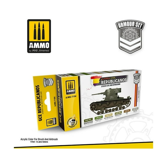 AMMO by Mig Jimenez Spanish Civil War Republicans Set New