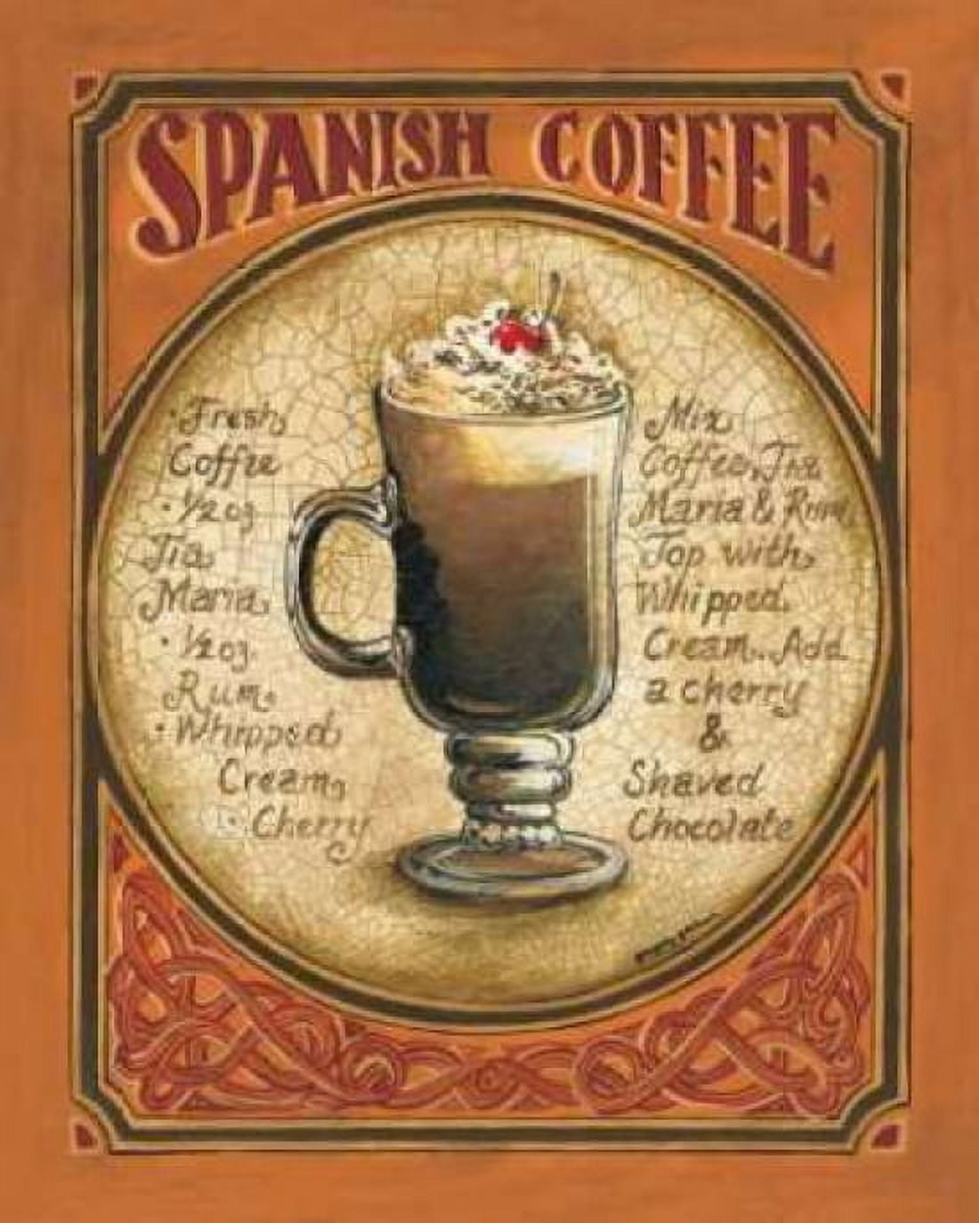 Spanish Coffee Canvas Art - Gregory Gorham (20 x 24)